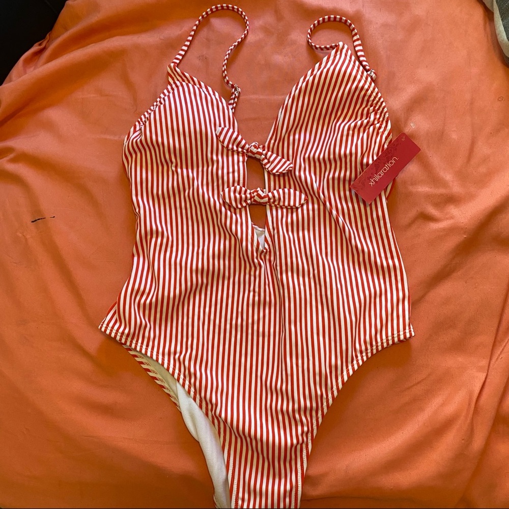 One piece bathing suit